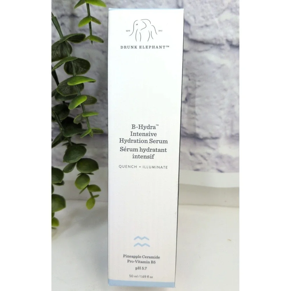NIB🥰Drunk Elephant B-Hydra Intensive Hydration Serum 1.69oz/50ml Made in USA